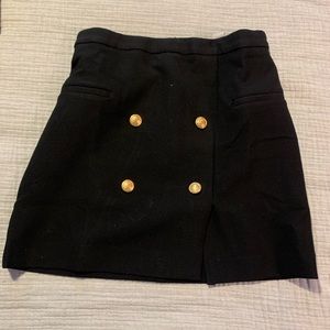 Preppy High Waisted Mini Skirt